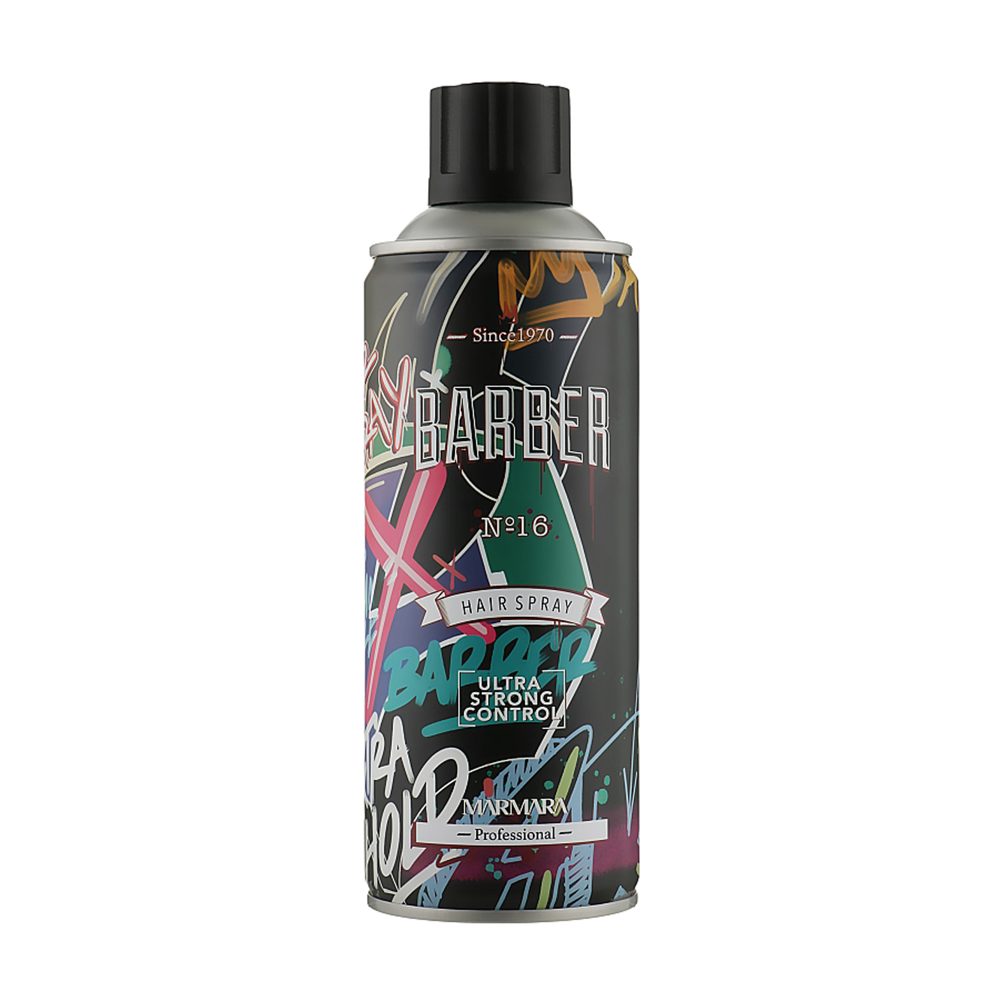 Уцінка! Спрей для укладання волосся Marmara Barber Hair Spray N16 Ultra Strong Control, екстрасильної фiксацiї, 400 мл